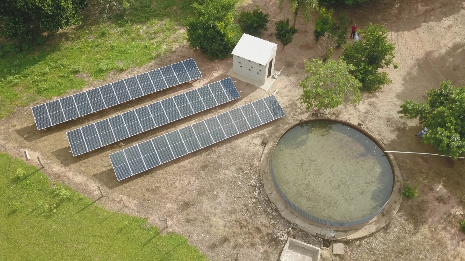Usina de Solo · 36 Painéis — Verdis Energia